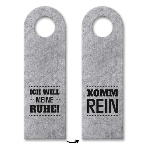Ich will meine Ruhe - Komm rein Türhänger