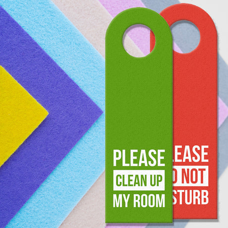 Please do not disturb - Please clean up my room Türhänger