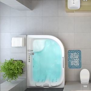 You look great! Badematte mit Muster Bubbles