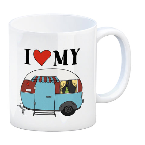 I love my Caravan Wohnwagen Kaffeebecher