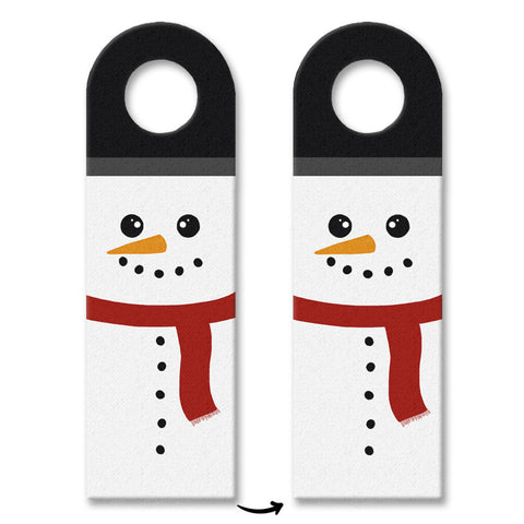 Weihnachtswesen Türhänger - Weihnachten Advent Winter Dezember Schnee Nikolaus Wichtel Schneemann
