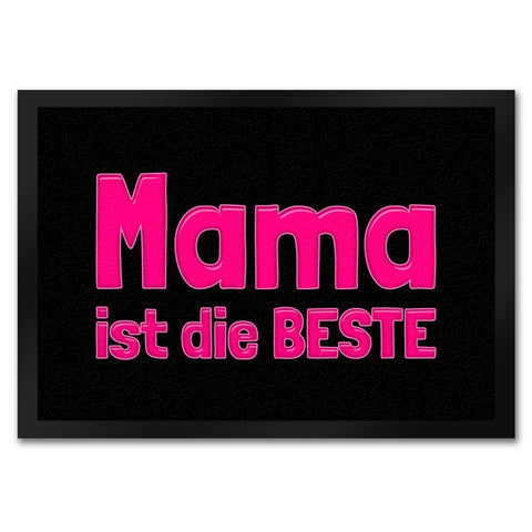 Mama ist die Beste Fußmatte Schuhabstreifer und Pink