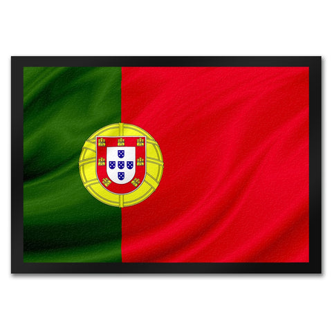 Portugal Fahne und Flagge Fussmatte Fanartikel