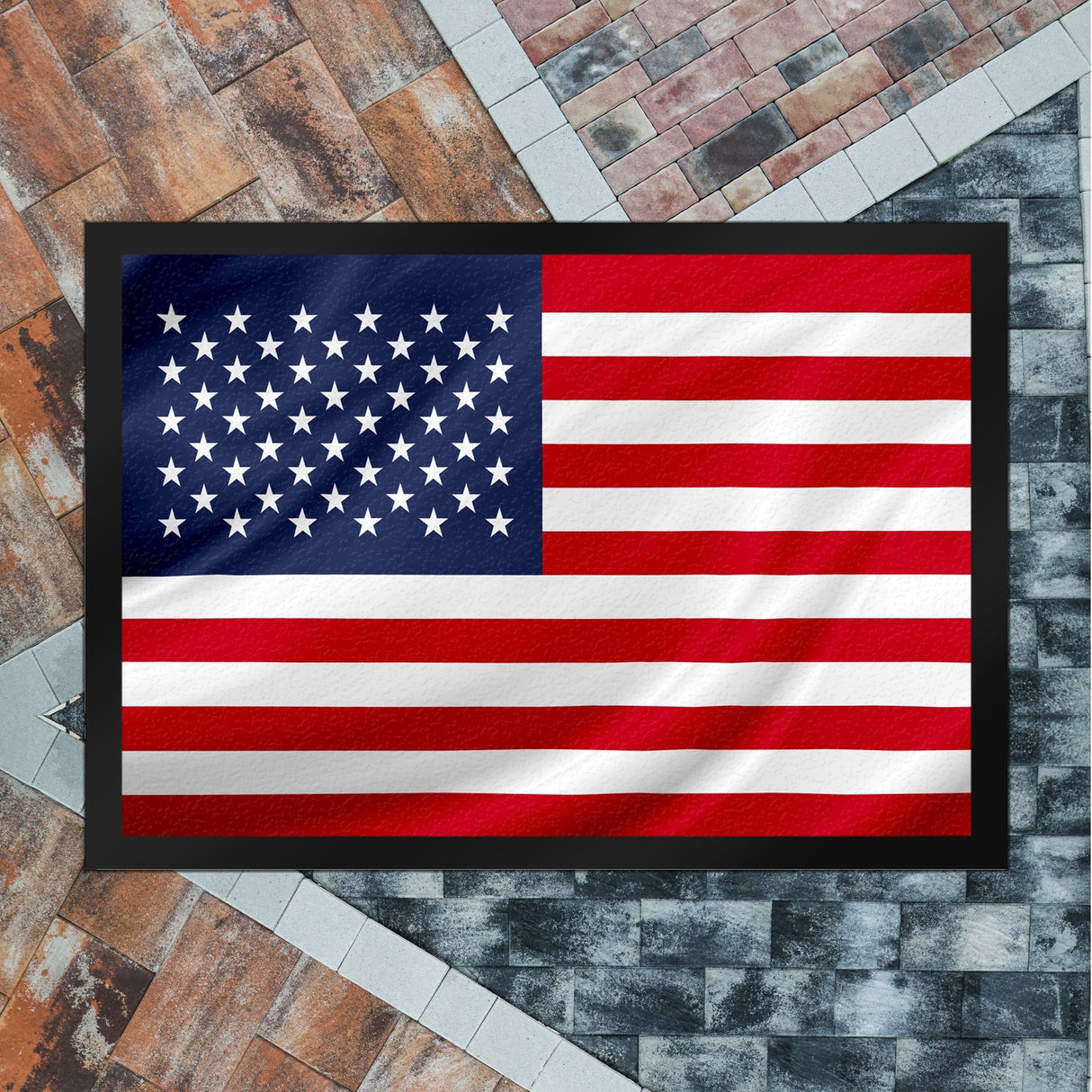 USA Amerika Fahne und Flagge Fussmatte Fanartikel