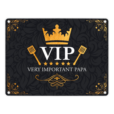 Very Important Papa Metallschild mit VIP Motiv