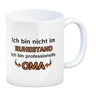 Ich bin nicht im Ruhestand. Ich bin professionelle Oma Kaffeebecher