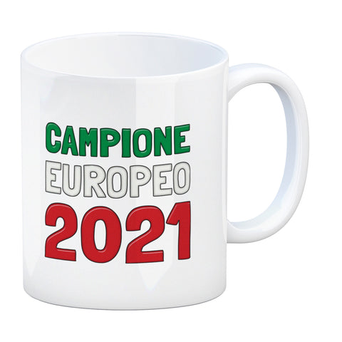 Kaffeebecher Campione Europeo 2021 Italia Italien Europameister Tazza