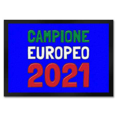 Fussmatte Campione Europeo 2021 Italia Italien Europameister Zerbino