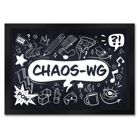 Fußmatte mit Chaos WG Motiv - mit vielen witzigen Comicdesigns
