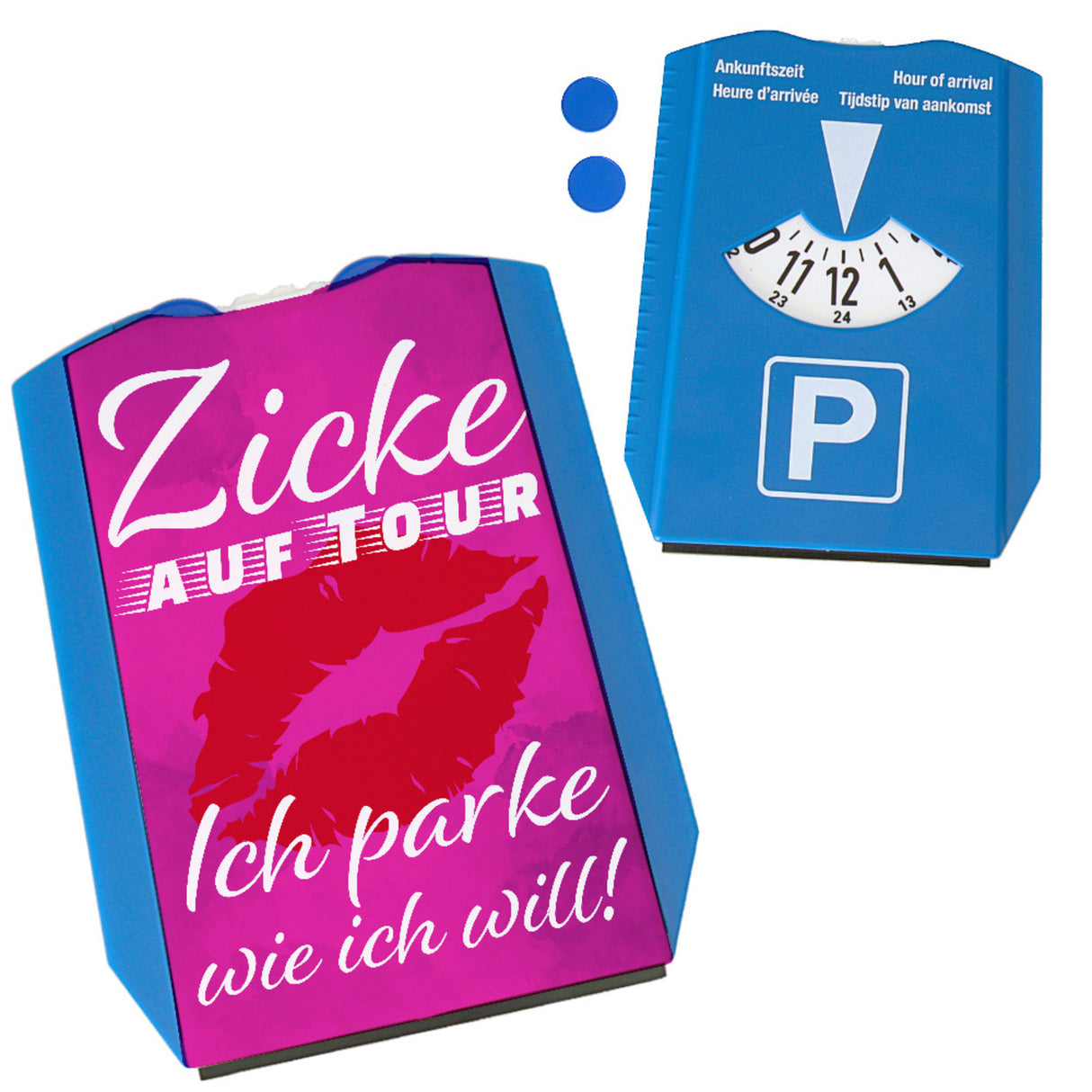 Parkscheibe Pink - Lady on Tour! | la-petite-surprise