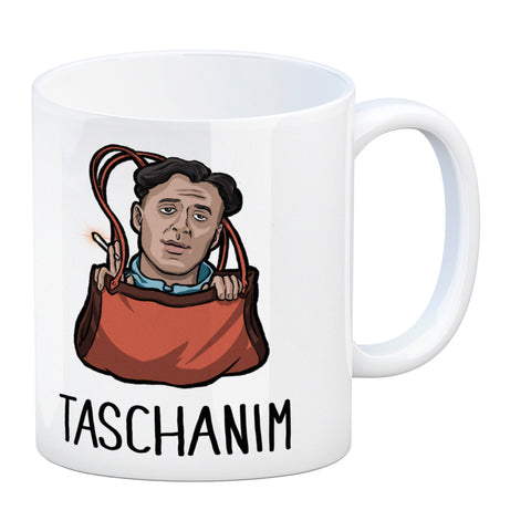 Rapper-Wortspiel Kaffeebecher Taschanim Tasse für einen Rap-Fan