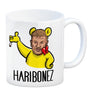 Rapper-Wortspiel Kaffeebecher Haribonez Tasse für einen Rap-Fan