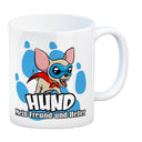 Kaffeebecher mit Superhelden - Chihuahua - Hund mein Freund und Helfer