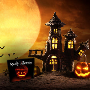 Kühlschrankmagnete 8er Set mit gruseligen Halloween Monstern und Motiven