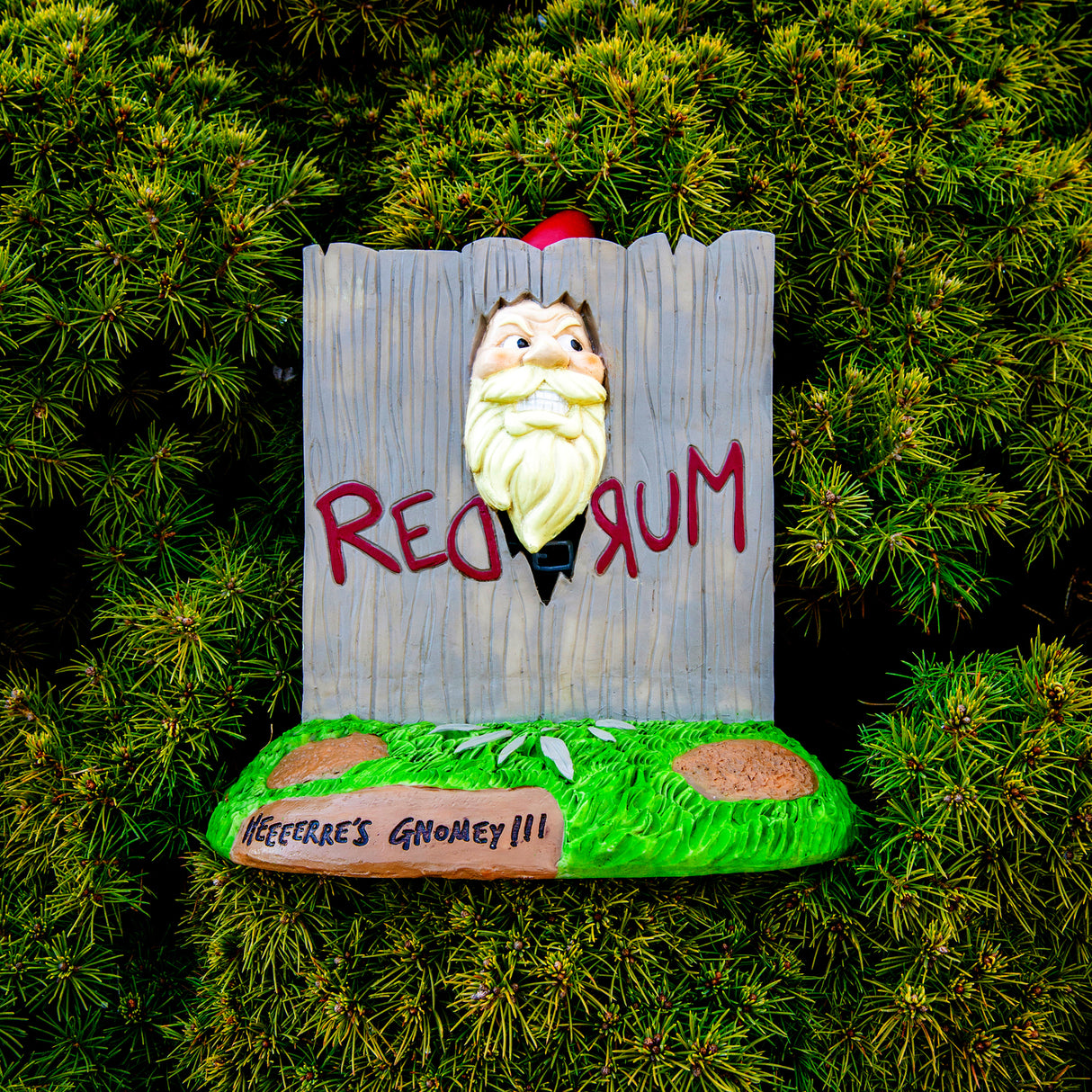 Redrum - Murder Gartenzwerg mit Axt in der Hand