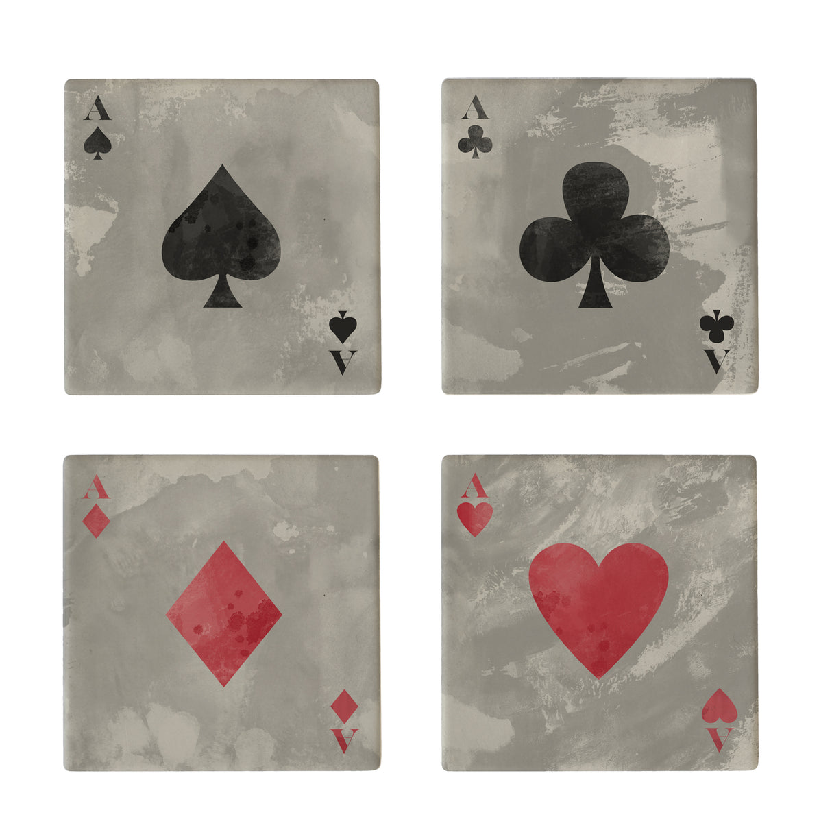As Poker Spielkarten Untersetzer