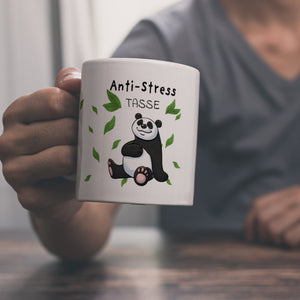 Anti-Stress Panda Kaffeebecher