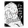 I'm not a dog I am a Puli! Metallschild