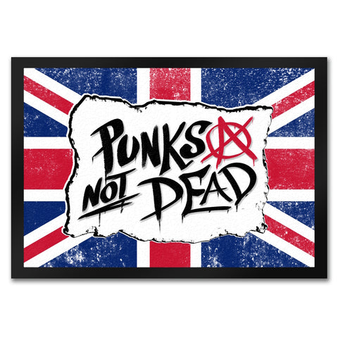 Punks not Dead Union Jack Fussmatte