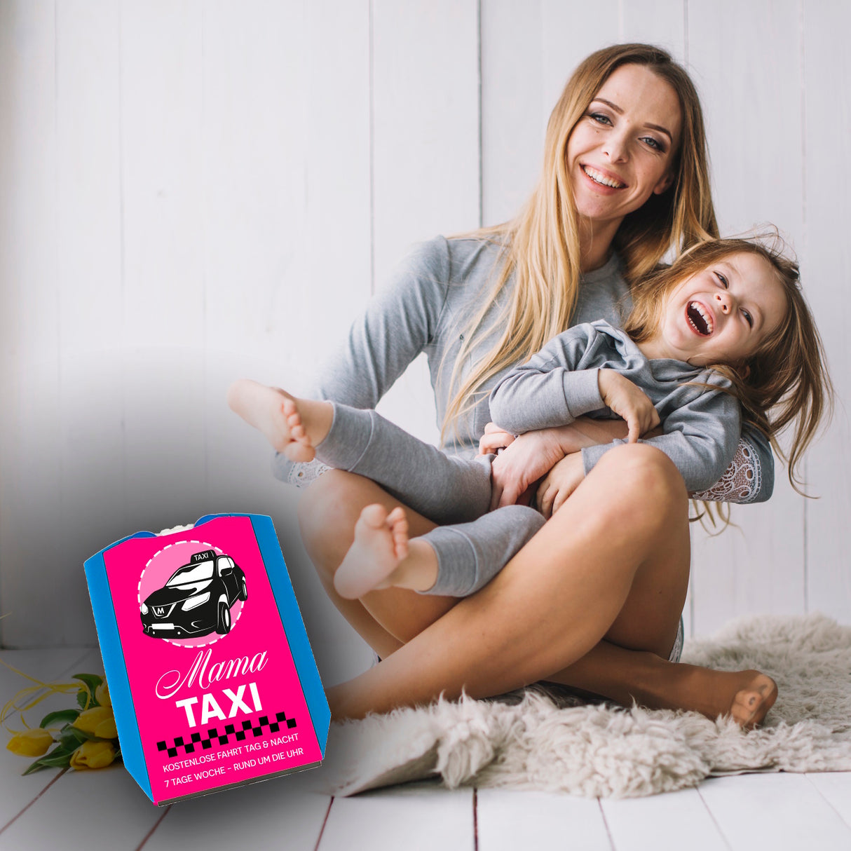 Mama Taxi Parkscheibe: Kostenlose Fahrt Tag und Nacht - Jetzt