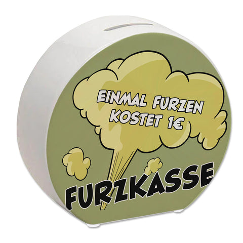 Einmal Furzen kostet 1€ witzige Furzkasse Spardose