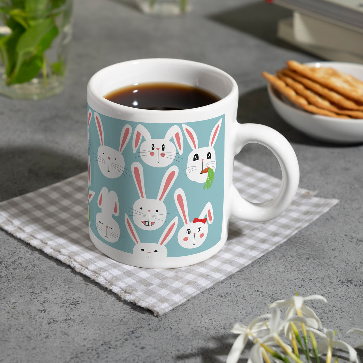 Hasen Kaffeebecher für Ostern