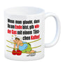 Motivation Kaffeebecher mit Boxer Motiv