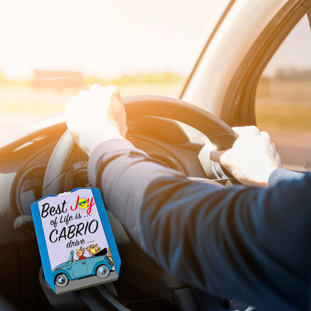 Parkscheibe Best Joy of Life is Cabrio drive - Jetzt kaufen und losfahren!  –