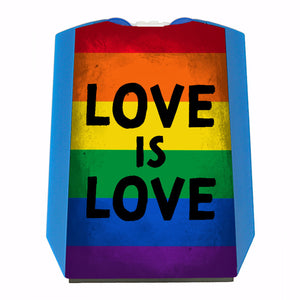 LGBT Flagge Parkscheibe für mehr Gleichberechtigung