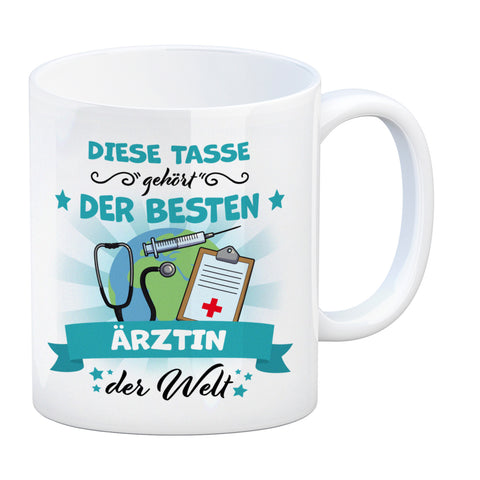 Beste Ärztin der Welt Kaffeebecher