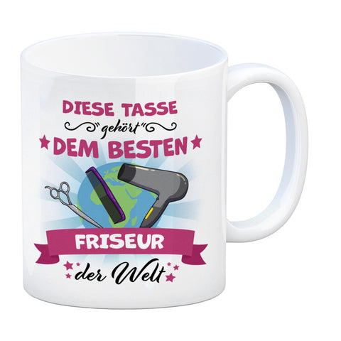 Bester Friseur der Welt Kaffeebecher