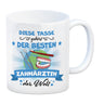 Beste Zahnärztin der Welt Kaffeebecher