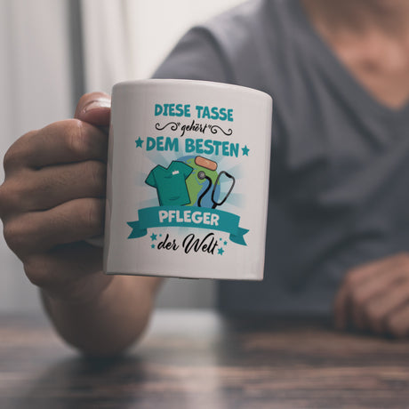 Bester Pfleger der Welt Kaffeebecher