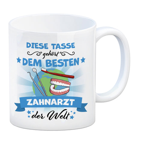 Bester Zahnarzt der Welt Kaffeebecher