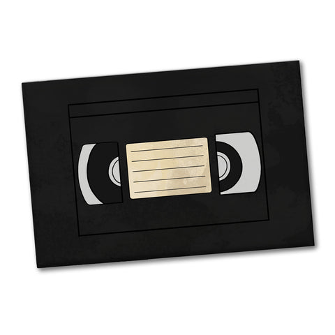 Retro Videokassette Souvenir Magnet