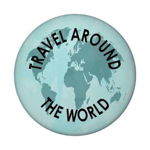 Travel around the World Weltkarte Kühlschrankmagnet