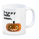 Happy Halloween Kürbis Kaffeebecher