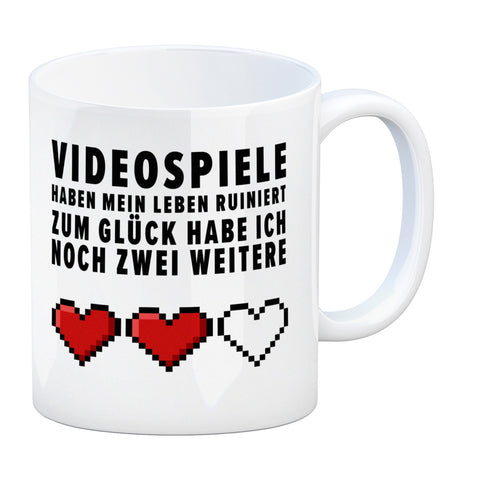 Videospiele haben mein Leben ruiniert… Kaffeebecher