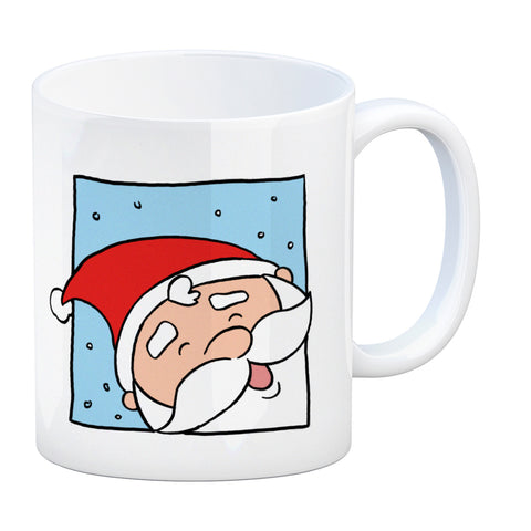 Rentier & Weihnachtsmann Kaffeebecher