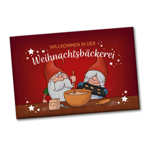 Willkommen in der Weihnachtsbäckerei Souvenir Magnet