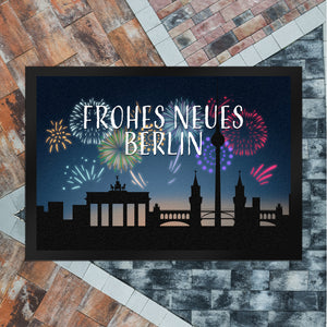 Frohes Neues Berlin Fußmatte