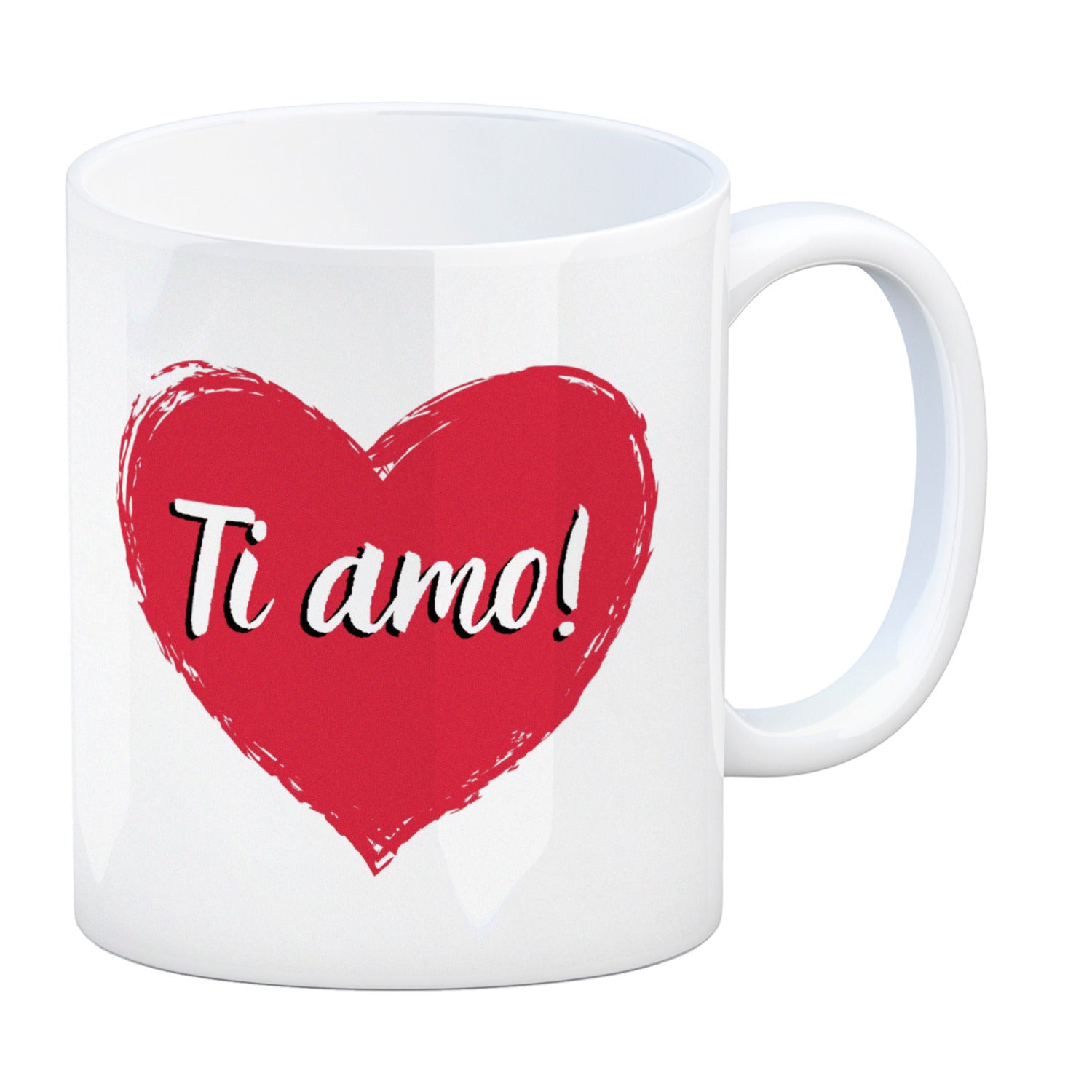 Adesivo Auto I Love Heart | 15 Cm | Resistente UV E Autolavaggio | Scritta Tedesca