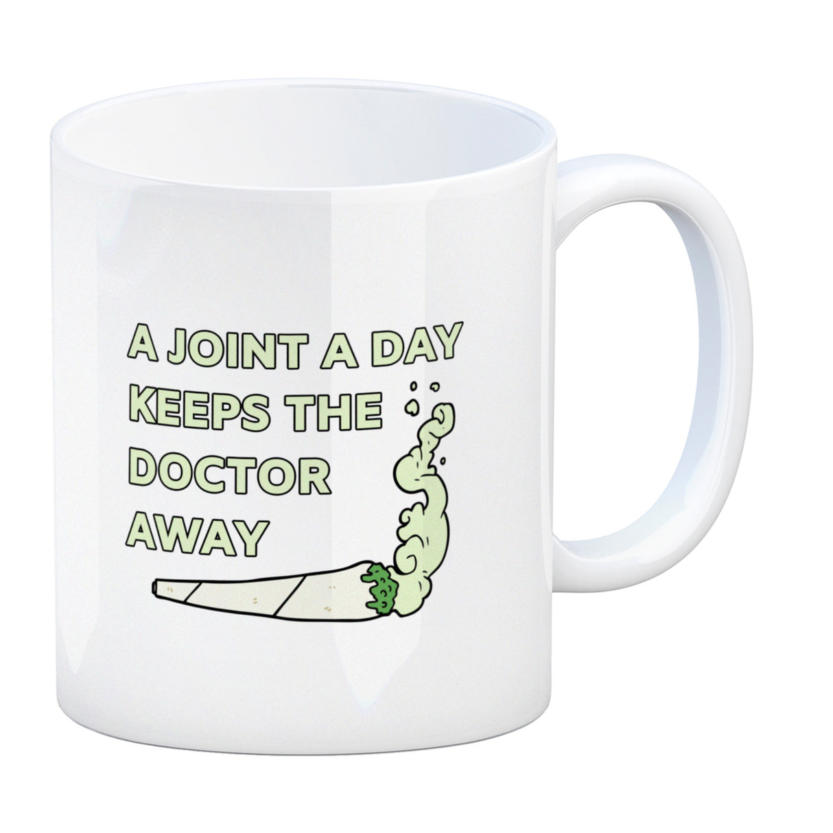 A Joint A Day Keeps The Doctor Away Kaffeebecher mit Spruch