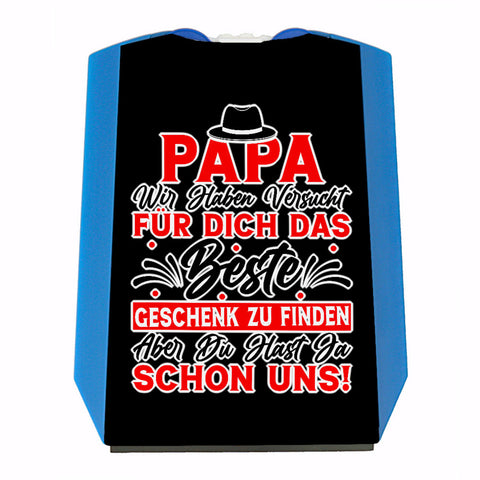Papa wir haben versucht das beste Geschenk zu finden... Parkscheibe