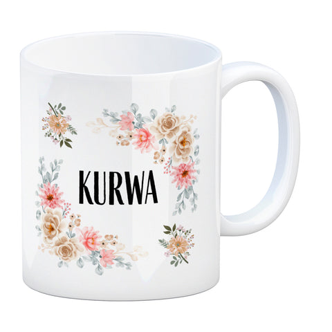 Kurwa Kaffeebecher