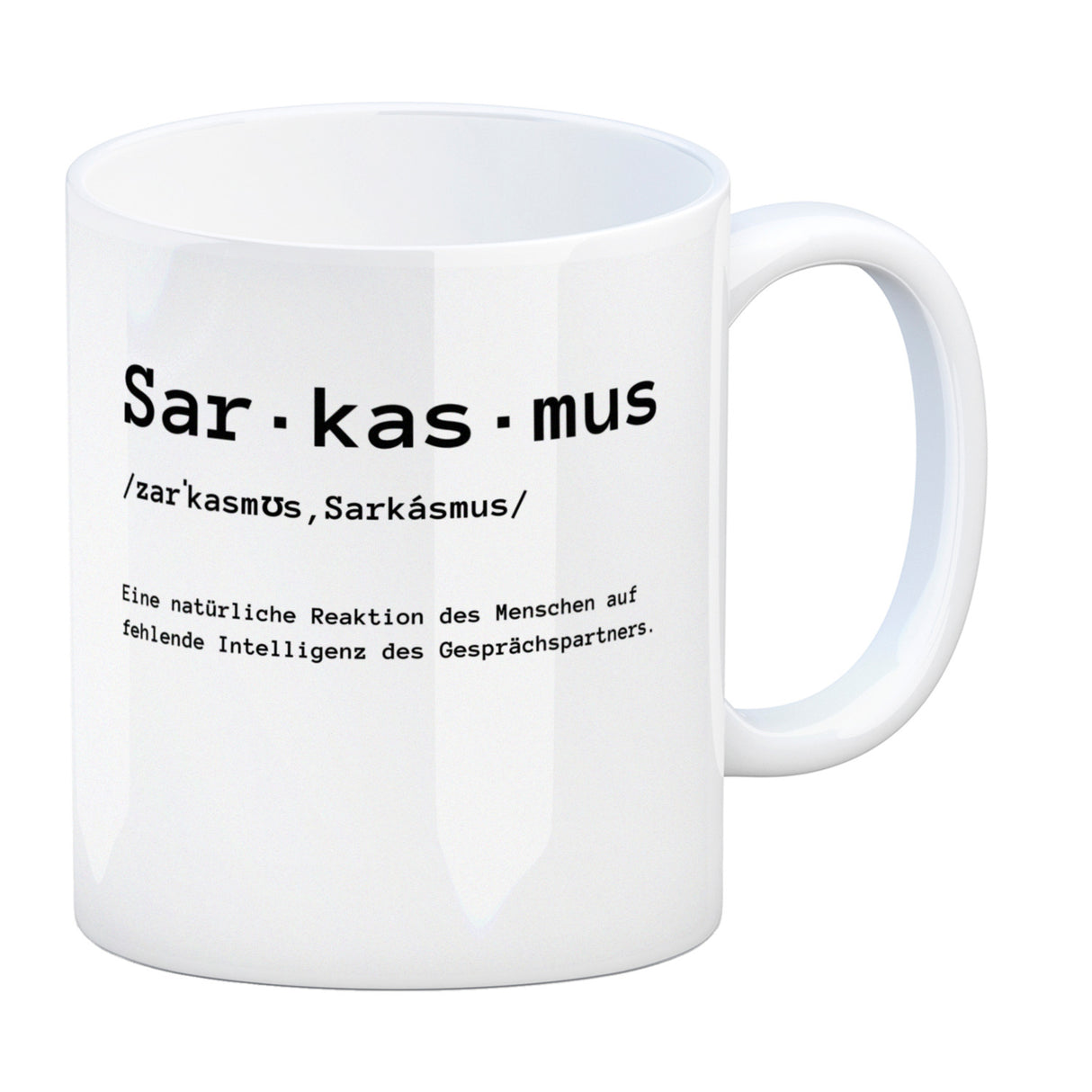 Sarkasmus-Kaffeebecher: Jetzt kaufen und Intelligenz deiner  Gesprächspartner meistern! –