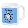 Ziegen Kaffeebecher mit Spruch Zicken DADDY