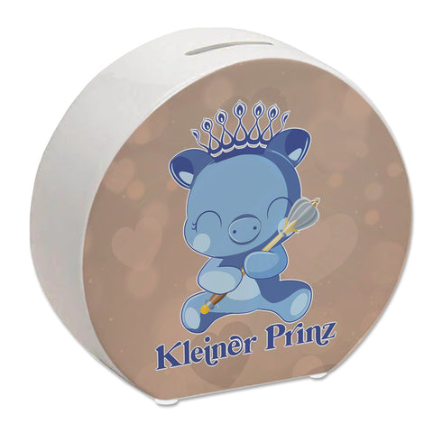 Kleiner Prinz Spardose mit niedlichem Schweinchen