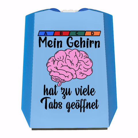Überforderung Parkscheibe mit Spruch