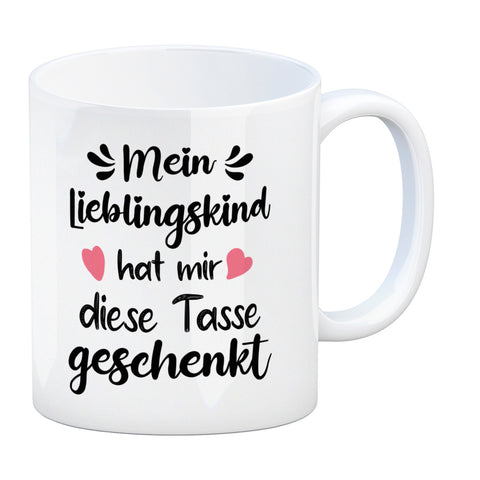 Lieblingskind Kaffeebecher zum Mutter und Vatertag